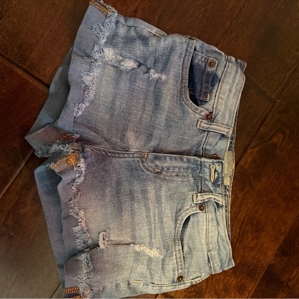 Girls Lucky Brand Blue Denim Shorts